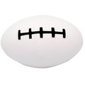 White Football Squeezies Stress Reliever